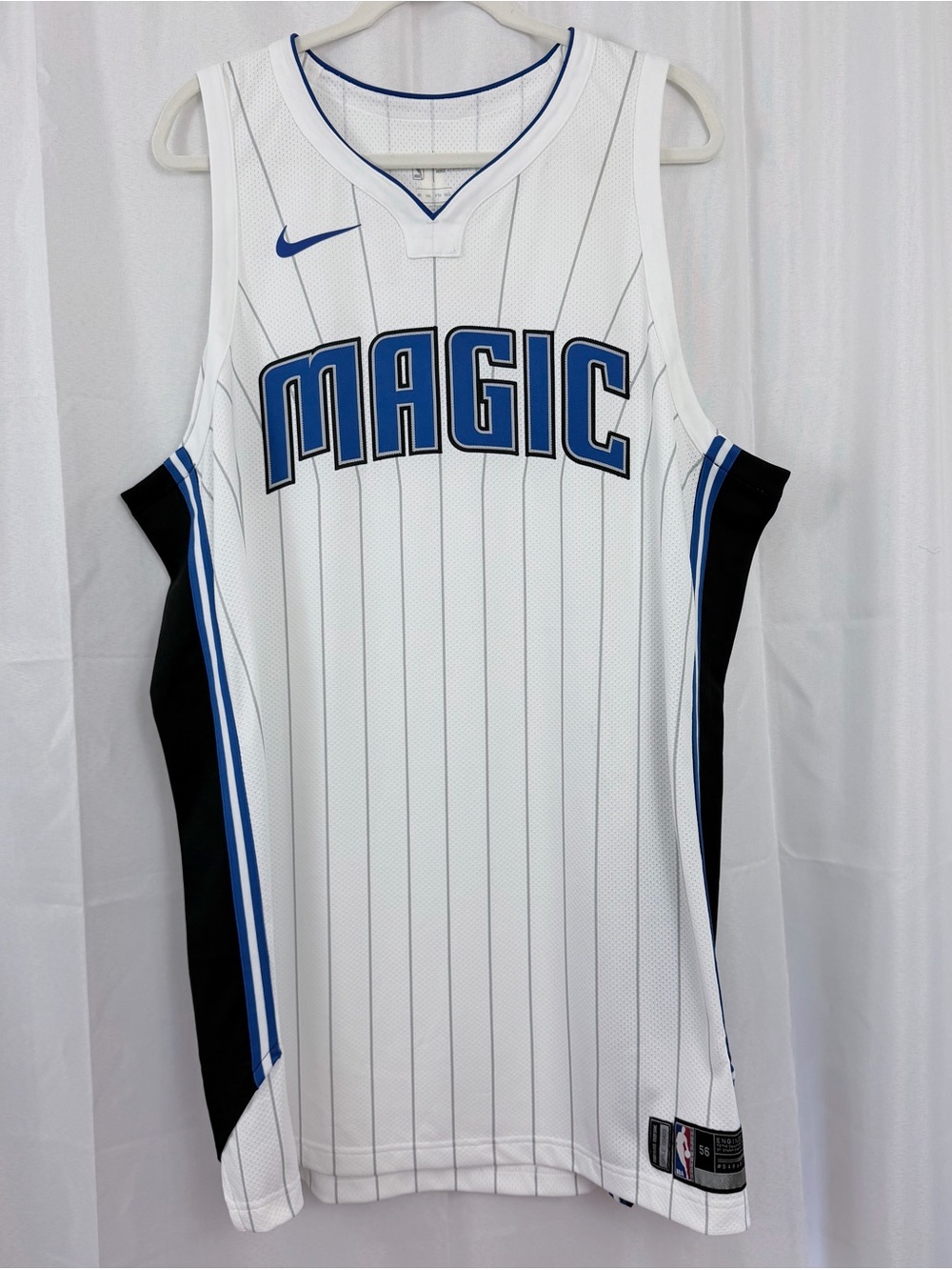 Unisex Orlando Magic Authentic Blank White Nike Stitched Jersey XXL 56/4 NWT